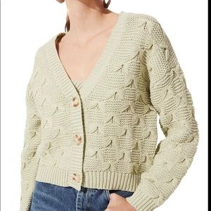 ASTR The Label - Button Front Cardigan SIZE S